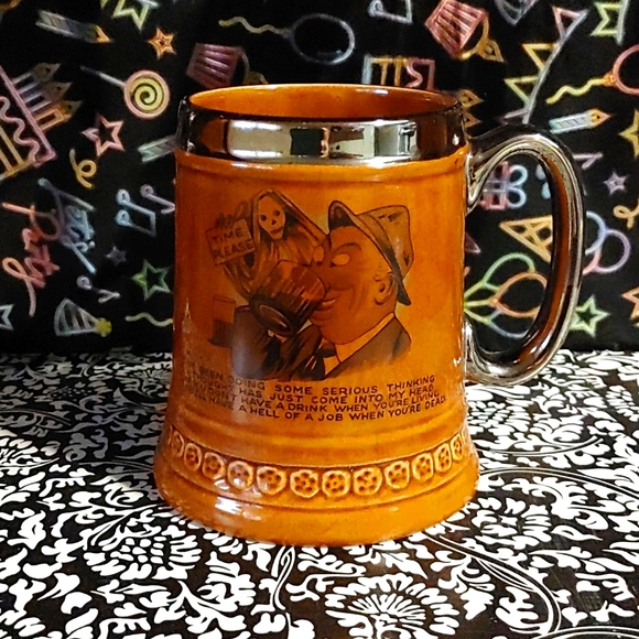 VINTAGE BEER MUG - Picture 1 of 3